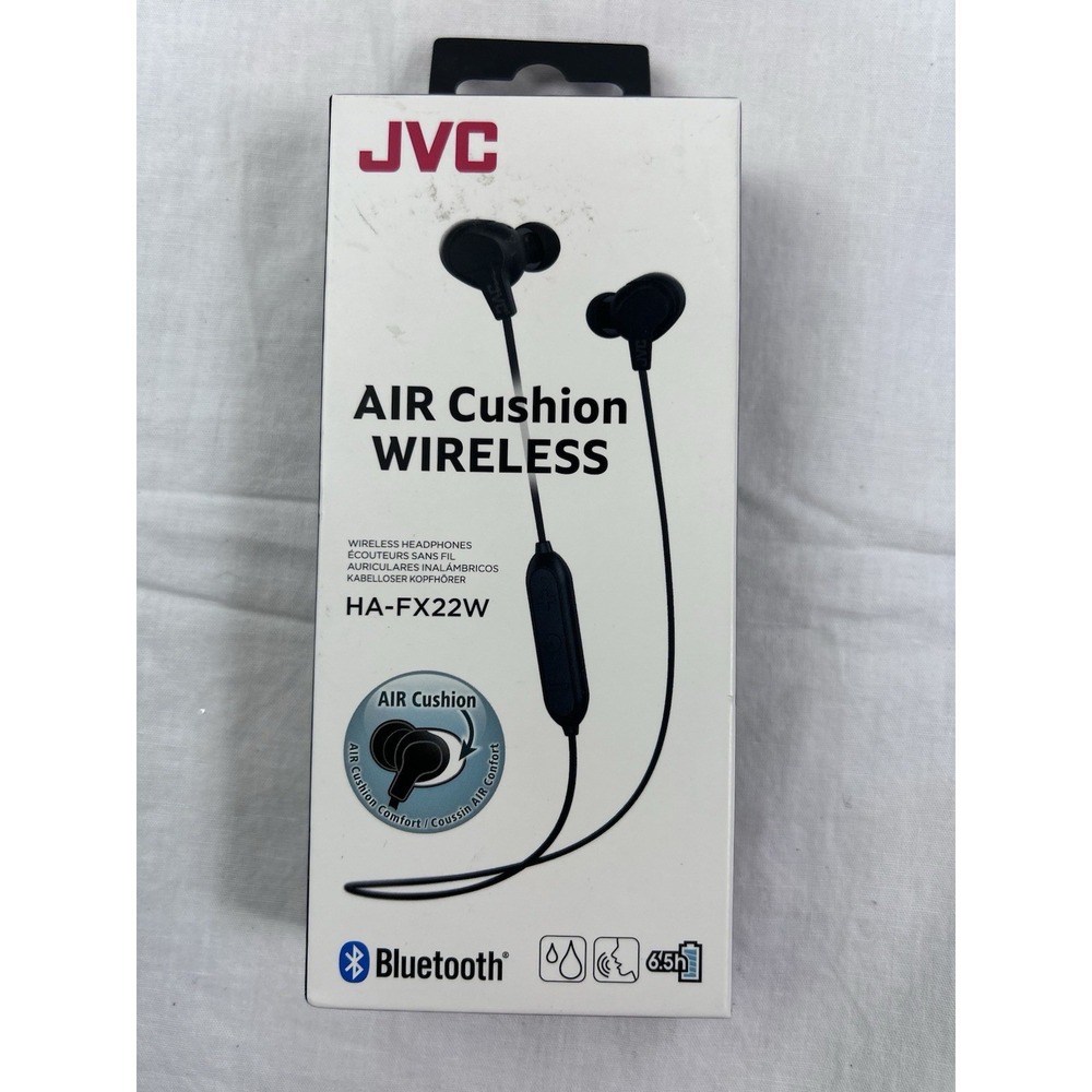 JVC HA-FX22W Wireless Neckband Headset - Black
